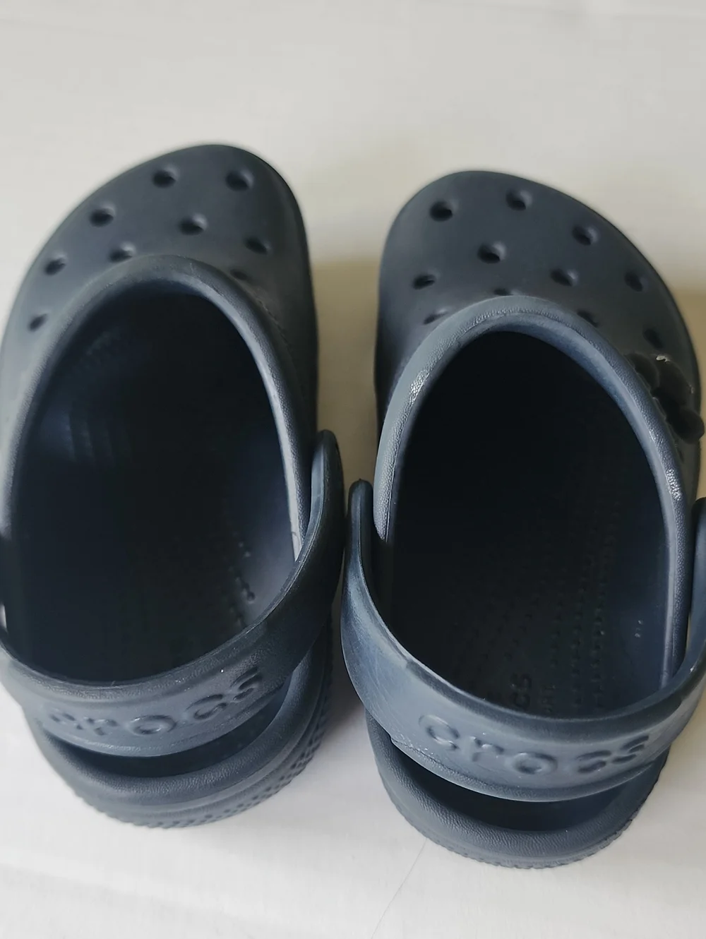 CROCS Kids Navy Classic Clogs